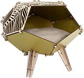 Домик Homepet Wood 83119 (оливковый)