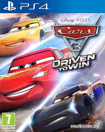 Игра Тачки 3: Навстречу Победе для PlayStation 4