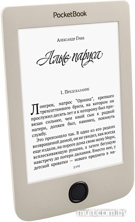 Электронная книга PocketBook 615 Plus (бежевый)