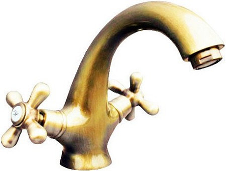 Смеситель Slezak RAV Морава ретро MK128.5SM (бронзовый)