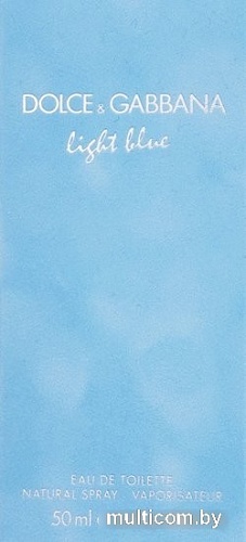 Dolce&Gabbana Light Blue EdT (50 мл)
