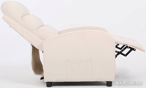 Реклайнер Calviano 2164 (велюр бежевый)