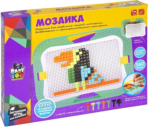 Мозаика/пазл Bondibon Baby You Пиксельная ВВ5319