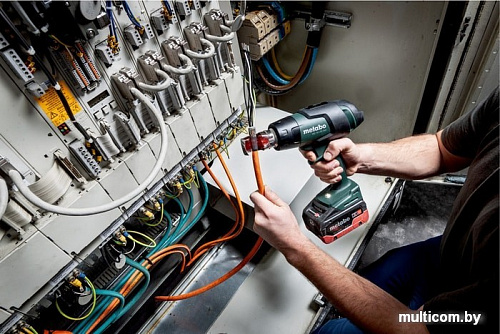 Промышленный фен Metabo HG 18 LTX 500 610502840 (без АКБ, кейс)