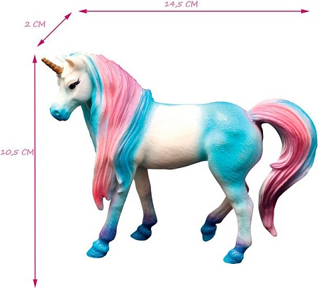 Набор фигурок Masai Mara Мир фэнтези. Семья голубых единорогов MM206-424