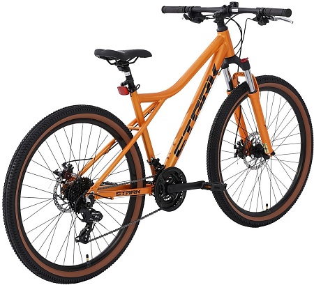 Велосипед Stark Slash 27.1 D р.16 2025 (оранжевый/матовый черный)