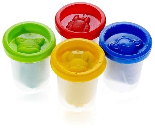 Развивающая игрушка Genio Kids Тесто-пластилин TA1008V (4 цвета)