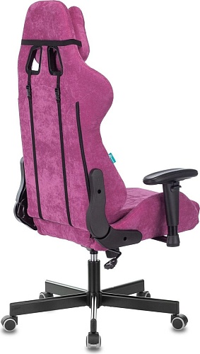 Игровое (геймерское) кресло Zombie Viking knight (Light-15, малиновый)