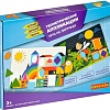 Развивающая игра Bondibon Геометрические аппликации ВВ4553