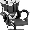 Игровое (геймерское) кресло Defender Urana (черный/белый)