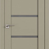 Межкомнатная дверь ProfilDoors 2.09U 80x200 (шеллгрей/стекло графит)