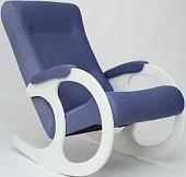 Кресло-качалка Calviano Бастион 3 (bahama iris/белый)