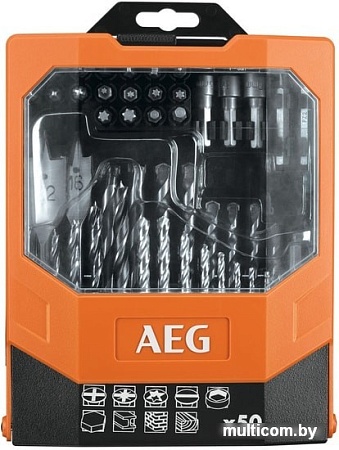 Набор торцевых головок и бит AEG Powertools 4932472024 (50 предметов)