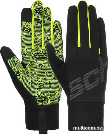 Перчатки Reusch Ian Touch-Tec 6206105-7752 (р-р 8, black/safety yellow)