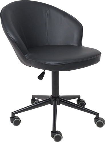 AksHome Foxy (экокожа, черный/черный)