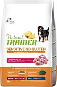 Сухой корм для собак Trainer Natural Sensitive No Gluten Medium&Maxi Adult с кроликом 3 кг