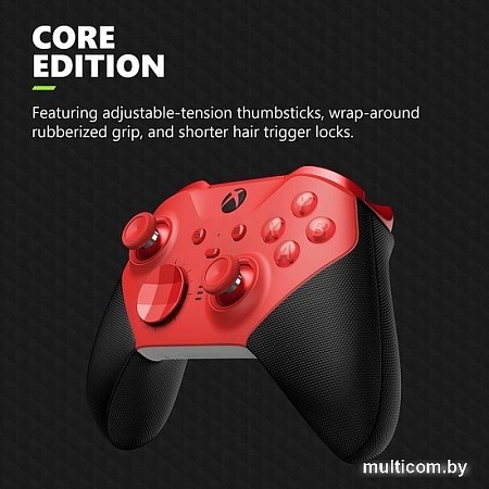 Геймпад Microsoft Xbox Elite Wireless Series 2 Core (красный)