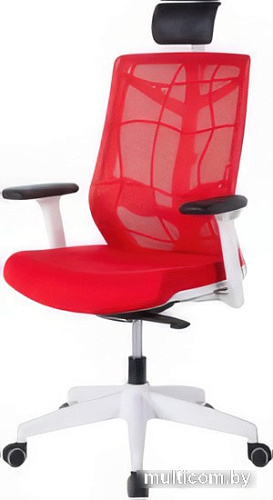 Кресло Chair Meister Nature II Slider 3D (белая крестовина, красный)