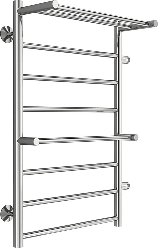 Полотенцесушитель TERMINUS Аврора П8 500х800 (с 2 полками и боковым подключением 500)