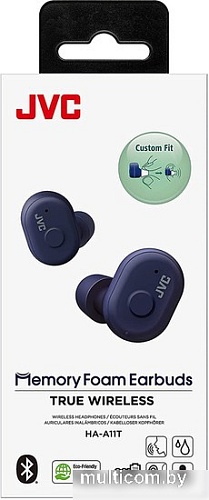 Наушники JVC HA-A11T (темно-синий)