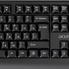 Офисный набор Acer OCC401 (черный)