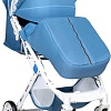 Коляска прогулочная «книга» Farfello Comfy Go CG-102 (голубой/яркий белый)