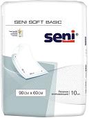 Пеленки Seni Soft Basic 90х60 (10 шт)