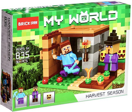 Конструктор Brick Мой мир 7846690