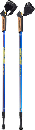 Палки для скандинавской ходьбы Berger Blade 77-135 (красный/желтый/синий)