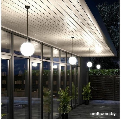 Уличный подвесной светильник Elektrostandard Sfera H D150 35158/H (черный)