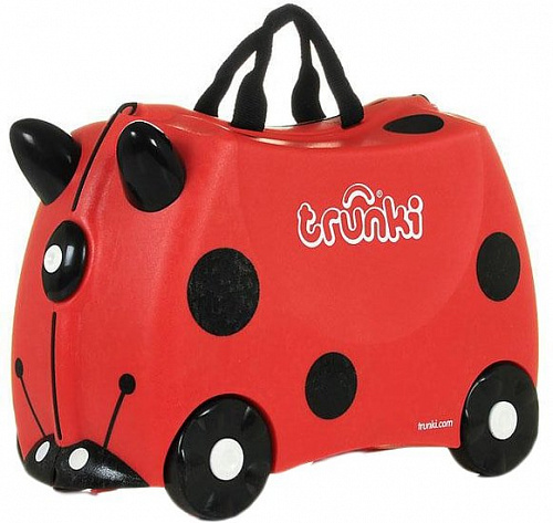 Чемодан Trunki Божья коровка (красный)