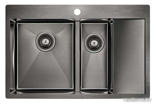 Кухонная мойка Paulmark PM227851-GML