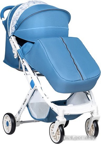 Коляска прогулочная «книга» Farfello Comfy Go CG-102 (голубой/яркий белый)