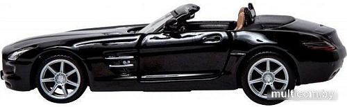 Легковой автомобиль Bburago Mercedes-Benz SLS AMG Cabrio 18-43035 (черный)