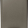 Brabantia Bo Pedal Bin 2 x 30 л (платиновый)