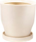 Вазон Белбогемия Крокус №2 4101 (белый глянец)