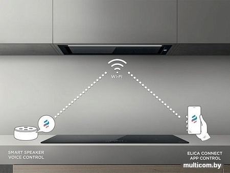 Кухонная вытяжка Elica Hidden 2.0 @ BLGL/A/90 PRF0164391