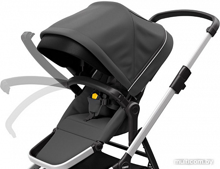 Коляска прогулочная «книга» Thule Sleek (2 в 1, shadow grey)