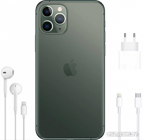 Смартфон Apple iPhone 11 Pro Max 64GB (темно-зеленый)