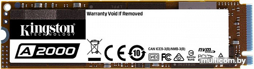 SSD Kingston A2000 500GB SA2000M8/500G