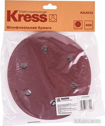 Набор шлифлистов Kress KA2032