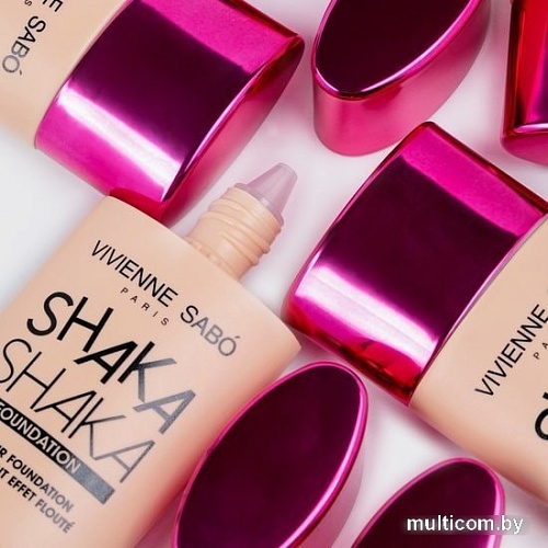 Тональный крем Vivienne Sabo Shaka Shaka с натуральным блюр-эффект (тон 01 светло-бежевый)