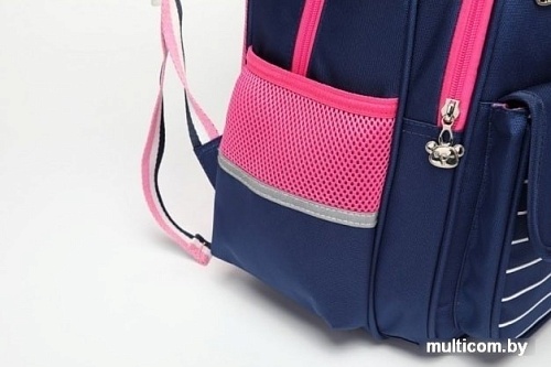 Рюкзак Sun Eight SE-2789 (темно-синий/розовый)