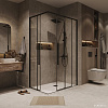 Душевой уголок Grossman Galaxy 110x70x195 300.K33.01.1170.42.00 (графит сатин/прозрачное стекло)