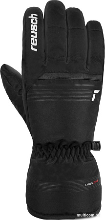 Горнолыжные перчатки Reusch Snow King 6201198-7701 (р-р 8, Black/White)