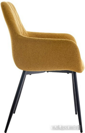 Стул M-City Novara 624M05390 (Barrel-48 горчичный/черный)