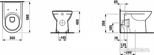 Унитаз Laufen Pro 8229510000001