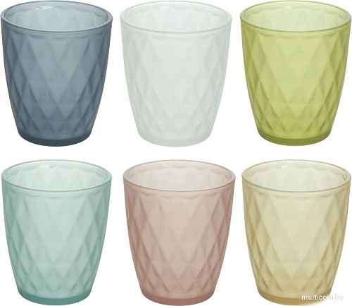 Набор стаканов для воды и напитков Tognana Glass Jenny N3585F4M227 (6 шт)