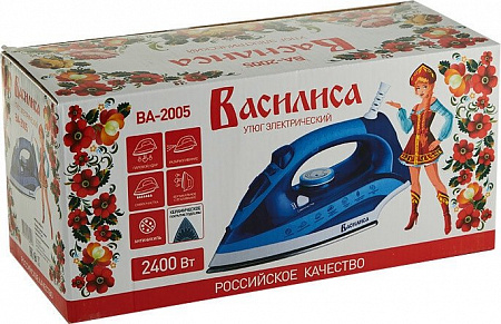 Утюг Василиса ВА-2005 (голубой/белый)