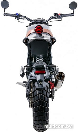 Мотоцикл M1NSK SCR 250 (серебристый)